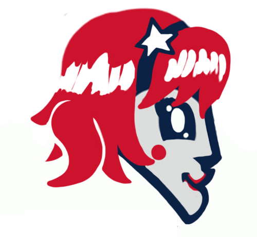 New England Patriots Anime Logo fabric transfer